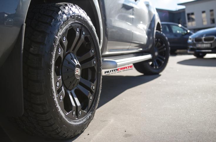 NISSAN NAVARA MONSTER XD MATTE BLACK